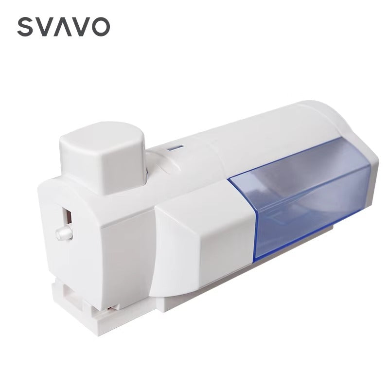 SVAVO V-6101 手動皂液器 - 350ml 壁掛式 洗髮露 / 沐浴露通用 白 / 鉻色可選