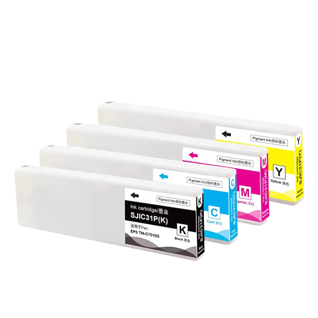 Epson SJIC31P 優質代用噴墨匣｜300ML 高容量｜TM-C7500 C7510G C7520 標籤打印機