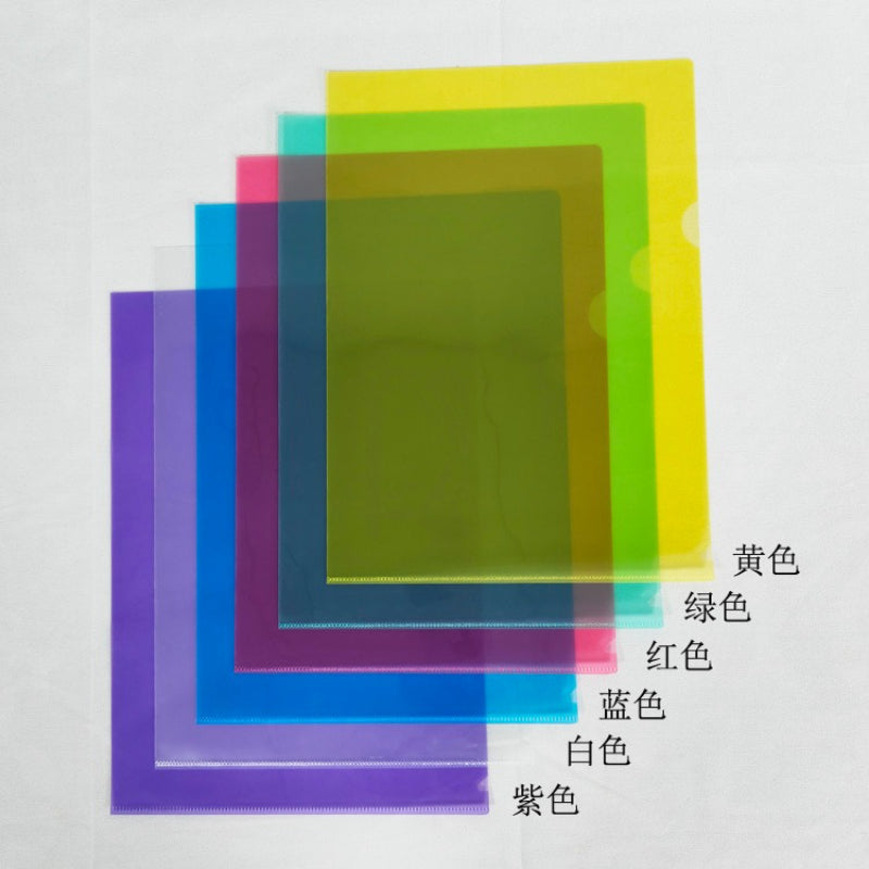 Kidario KE310-18C L 型透明資料袋 A4 適用 PP 18C 厚度