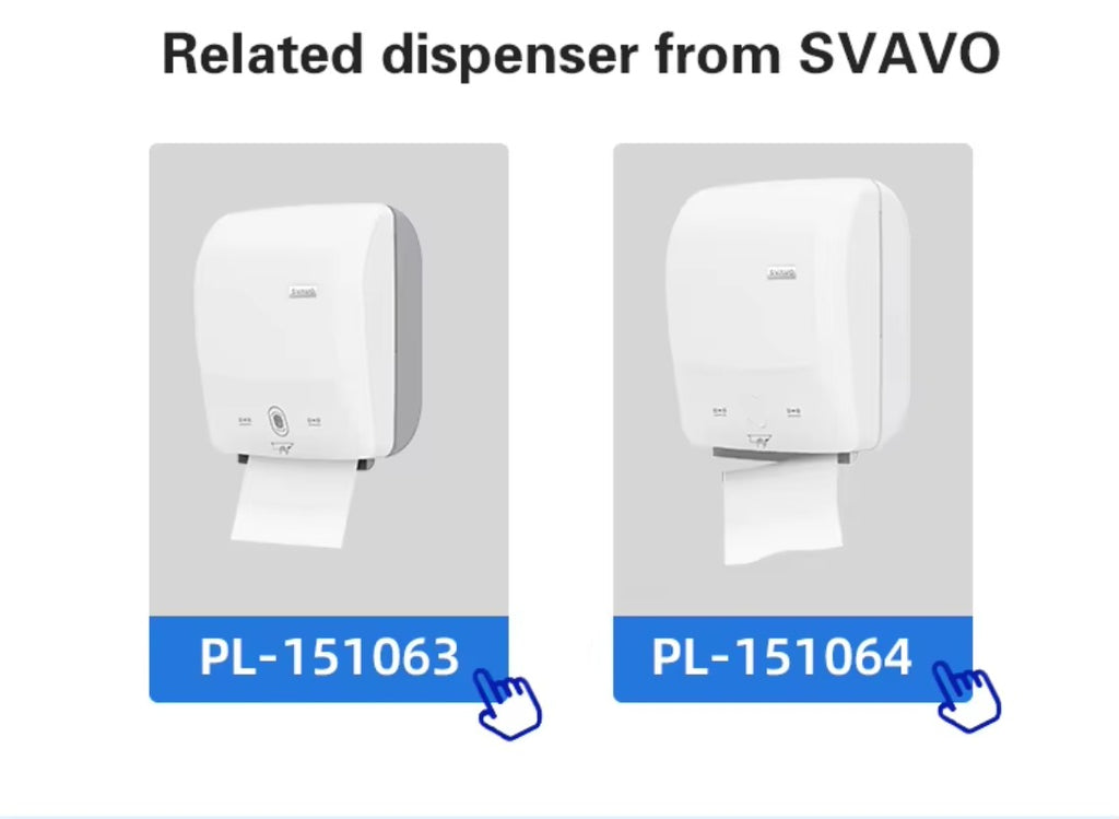SVAVO V - SJ1300 衛生紙 - 高品質原木漿 / 混合漿 / 再生漿捲筒紙