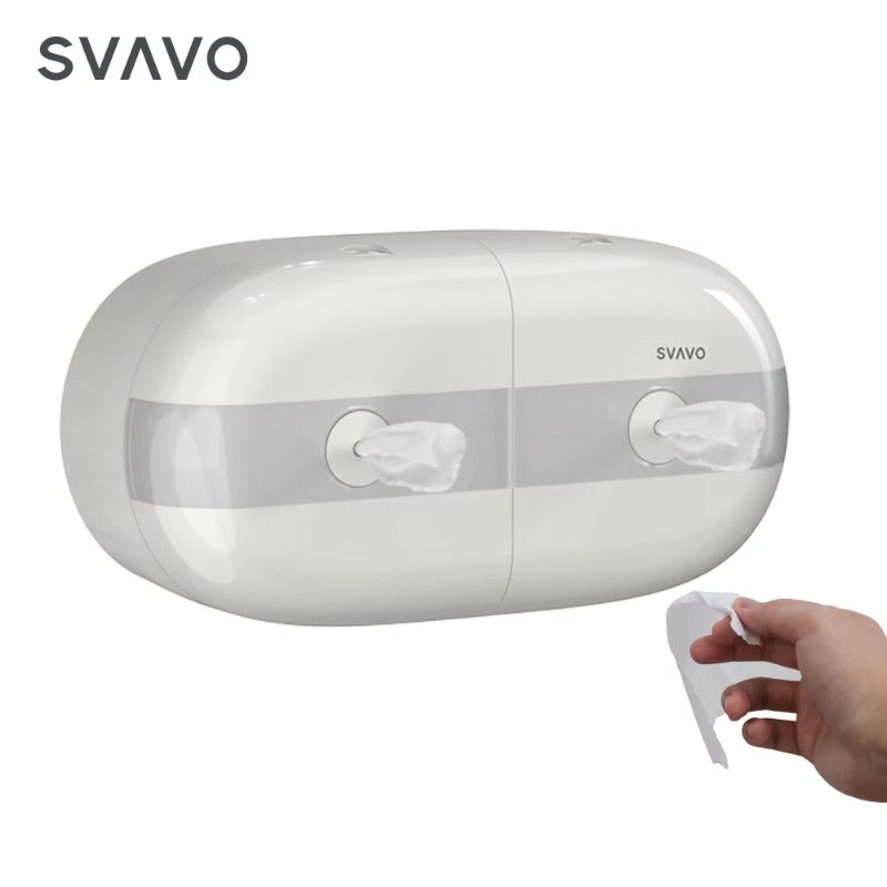 SVAVO ZM-066D 商用浴室壁掛式卷紙架 - 現代簡約款 多色可選