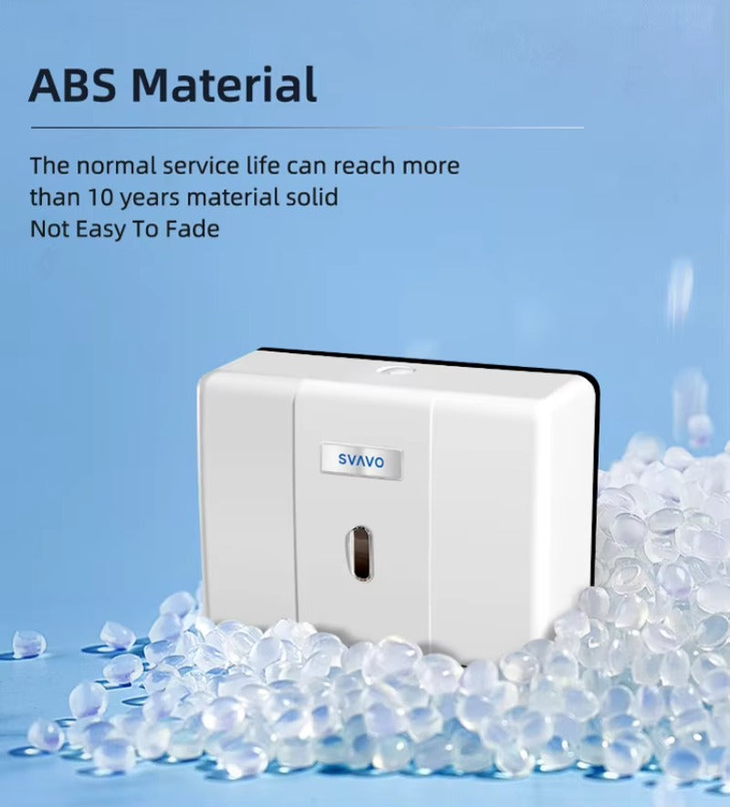 SVAVO V-TH15 壁掛式紙巾架 - 塑料材質 現代風格（16 個 / 箱）