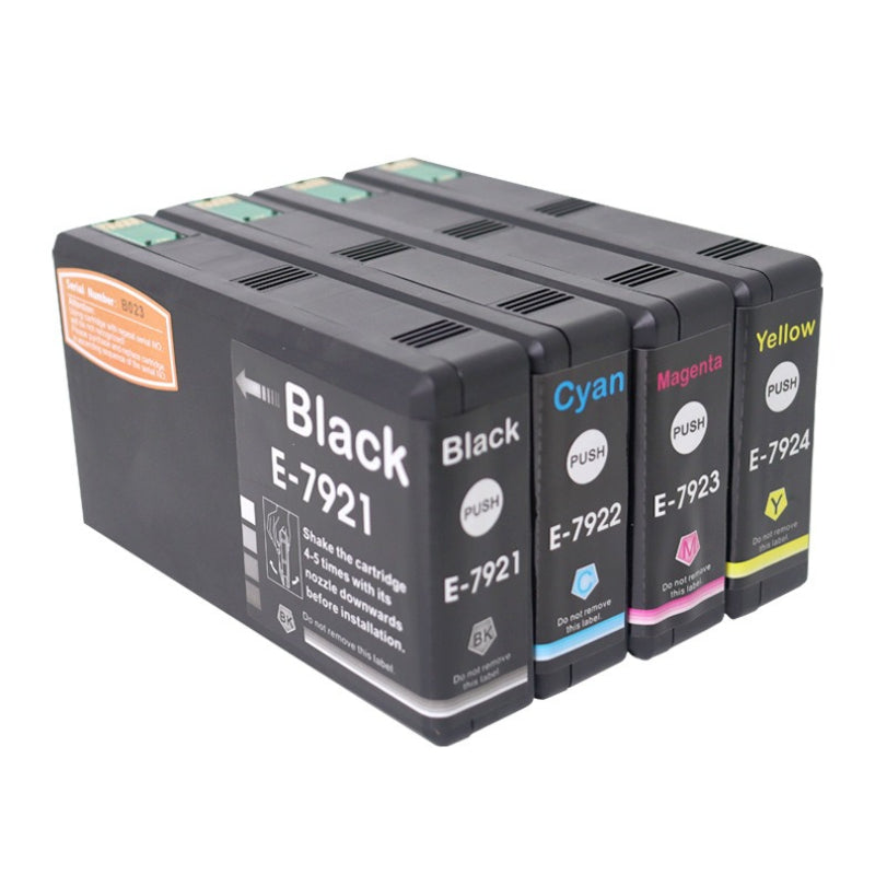 Epson T7921-T7924 優質代用噴墨匣｜WF-5111 WF-5191 WF-5621 打印機適用