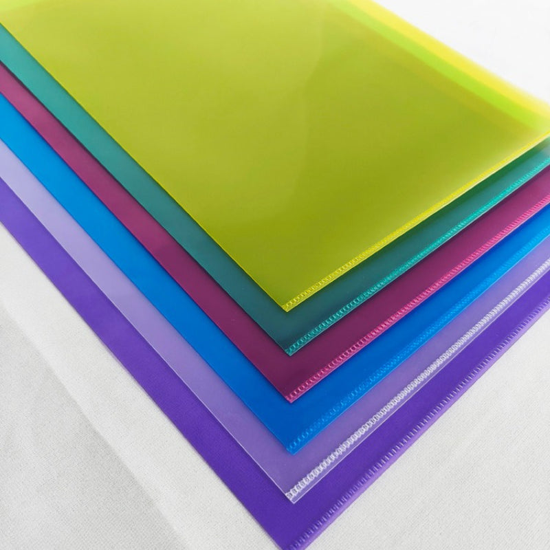 Kidario KE310-18C L 型透明資料袋 A4 適用 PP 18C 厚度