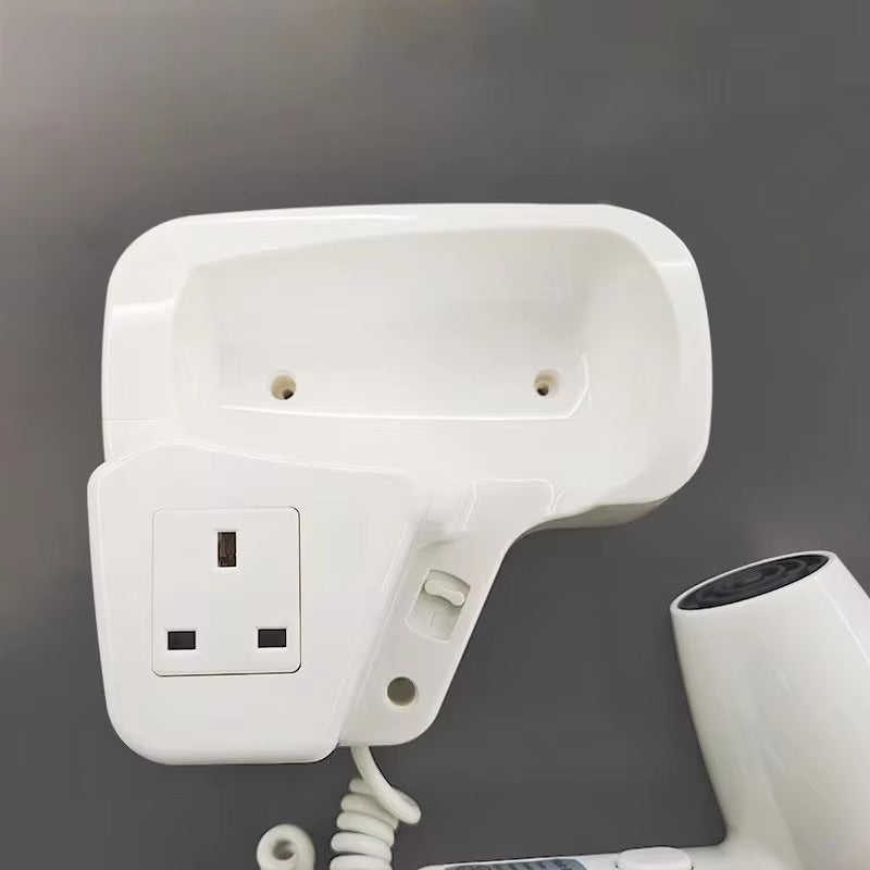 Falin FL-2101B 壁掛式電動吹風機 - 1300W 直流馬達 2 檔調速 防熱設計 酒店專用