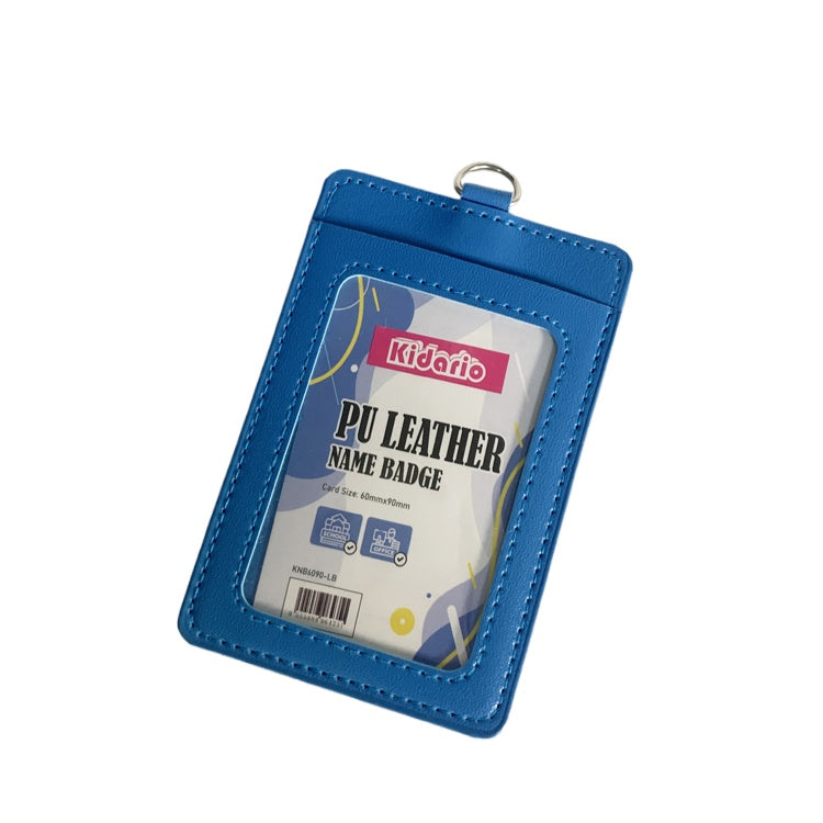 Kidario PU 仿皮卡套 | 雙面可用 60×90mm 證件適用 12 色可選