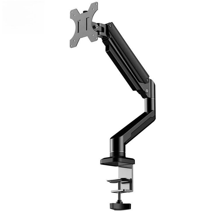 SH-01-01 鋁合金單臂氣壓顯示器支架 承重 10KG 適用 32 寸 伸縮旋轉升降