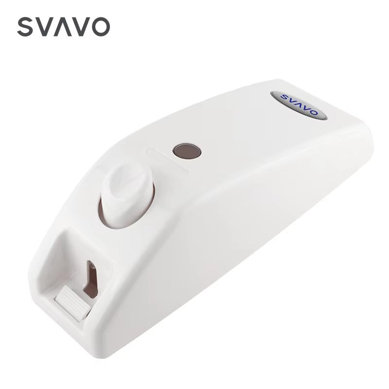 SVAVO V-101 手動液體皂液器 - 400ml 壁掛式 白色 ABS 材質
