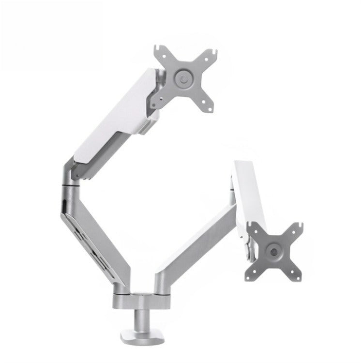 SH-X3 桌面雙屏氣彈簧顯示器支架 萬向旋停升降增高架