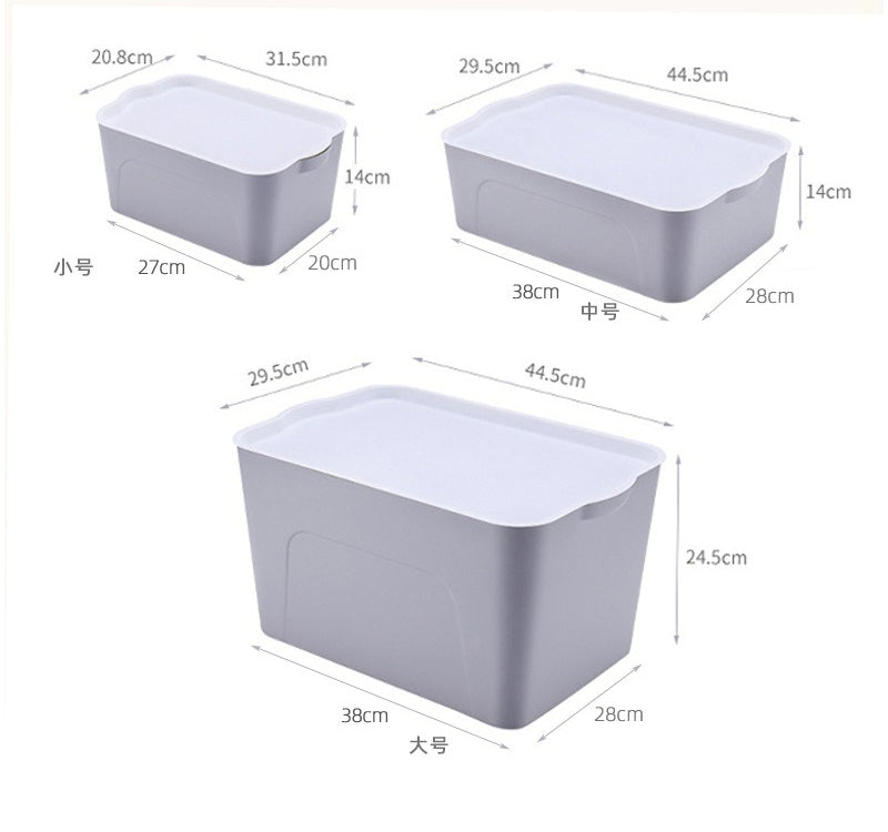塑膠多用途收納箱｜衣櫃衫褲收納盒 床底儲物箱 檯面玩具整理箱 屋企慳位神器