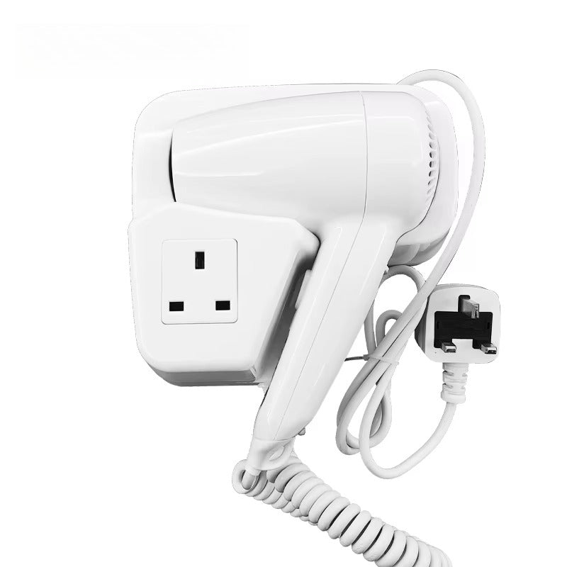 Falin FL-2101B 壁掛式電動吹風機 - 1300W 直流馬達 2 檔調速 防熱設計 酒店專用