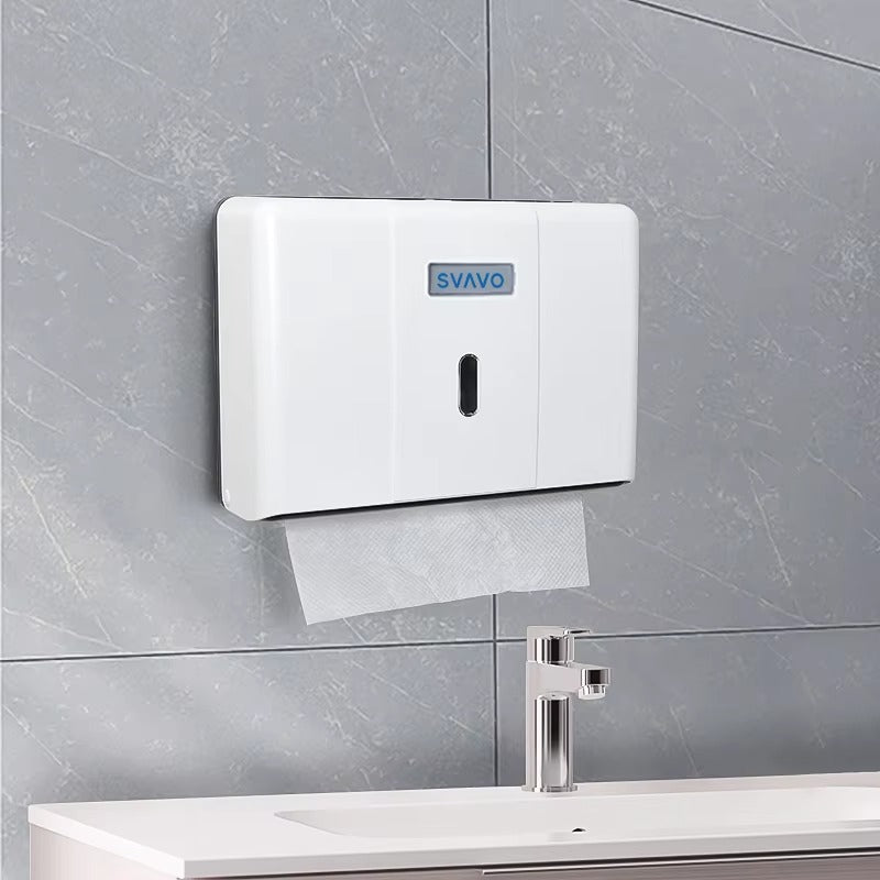 SVAVO V-TH15 壁掛式紙巾架 - 塑料材質 現代風格（16 個 / 箱）