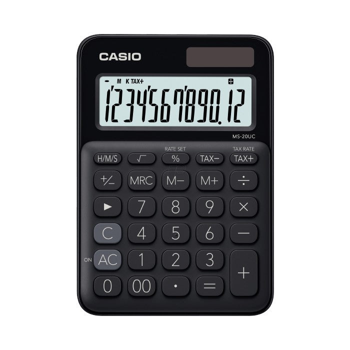 Casio MS-20UC 多彩計算器 黑色