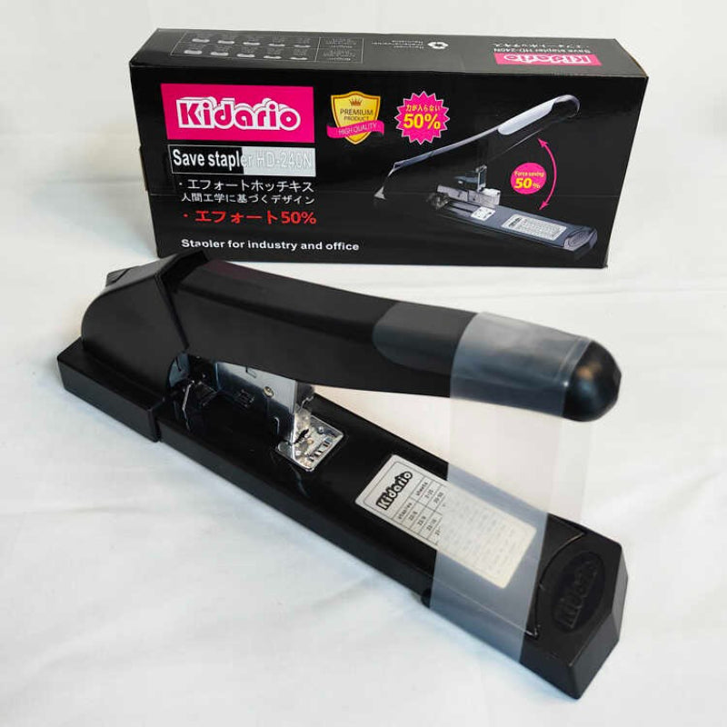 Kidario HD-240N 重型訂書機（可訂 240 張 60g 紙 多規格書釘兼容）