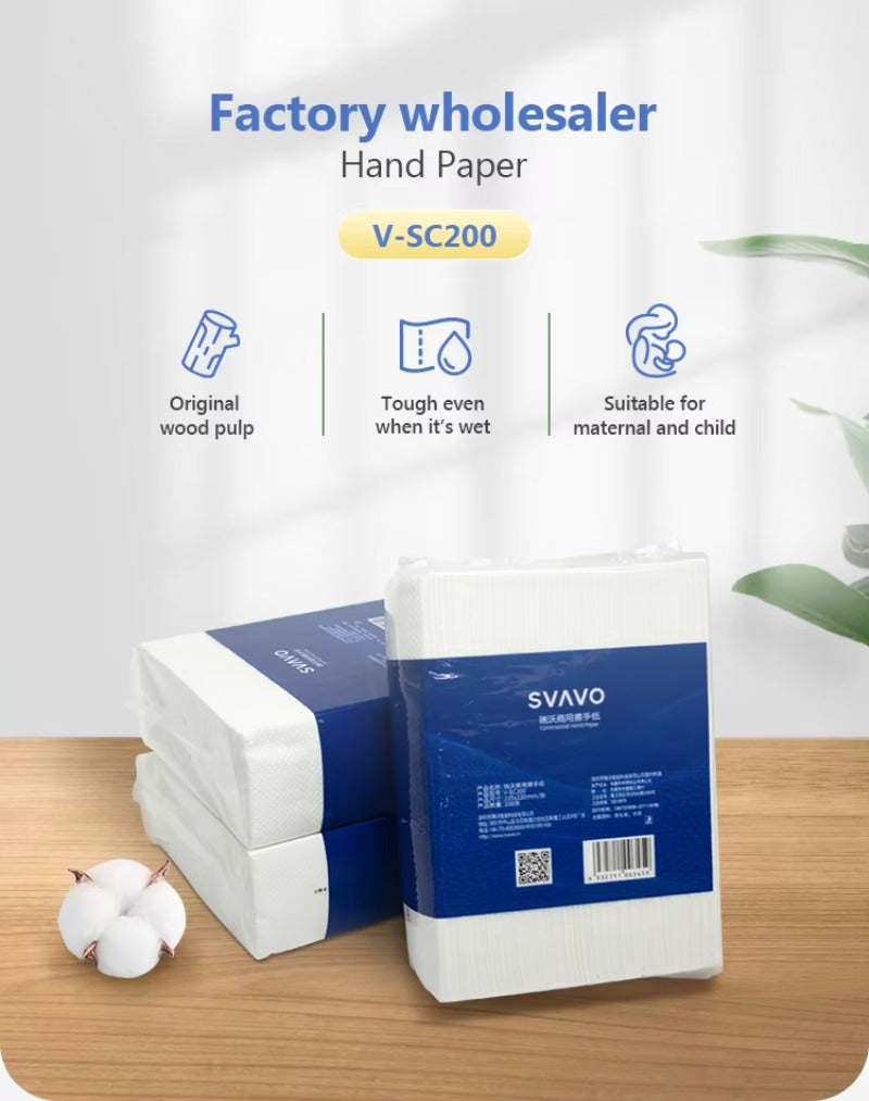 SVAVO V - SC200 一次性環保柔軟吸水手紙