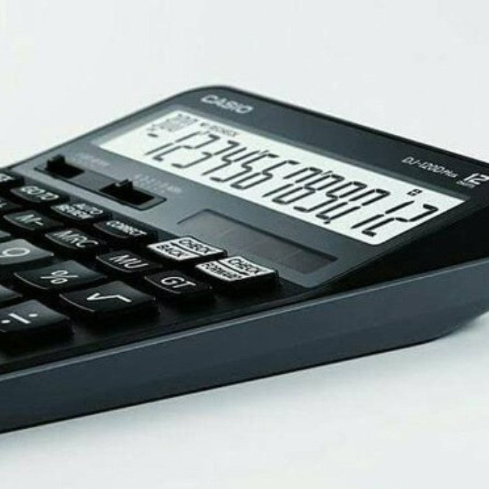 Casio DJ-120DPLUS 貿易商店計算器 12 位數字功能