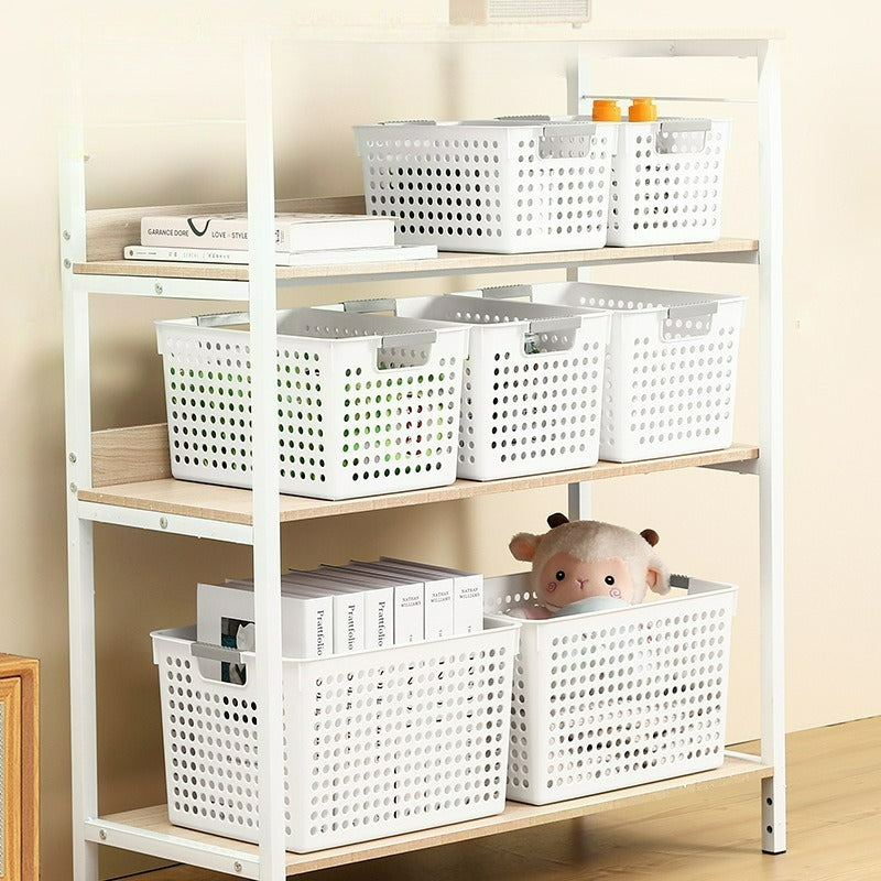 加厚塑膠多用途收納籃｜雜物玩具零食儲物筐 檯面衫褲書本整理筐 屋企全屋慳位執拾