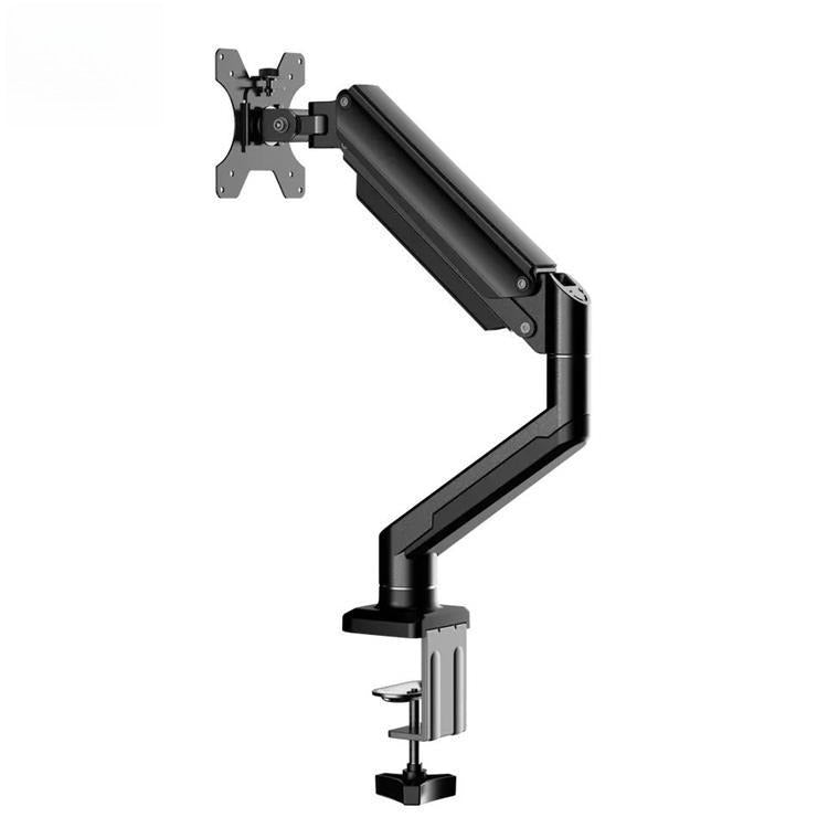 SH-01-01 鋁合金單臂氣壓顯示器支架 承重 10KG 適用 32 寸 伸縮旋轉升降