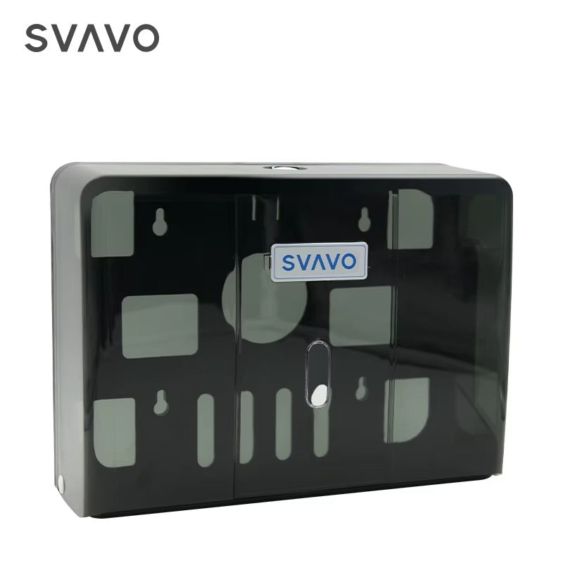 SVAVO V-TH15 壁掛式紙巾架 - 塑料材質 現代風格（16 個 / 箱）