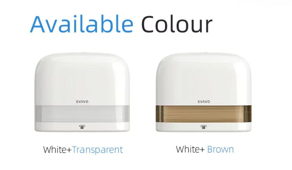 SVAVO ZM-060 壁掛式商用浴室多摺紙巾架 - ABS 材質 現代奢華款 多色可選