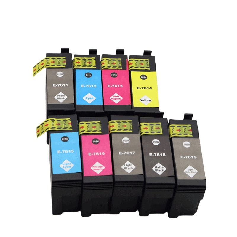 Epson T7611-T7618 優質代用噴墨匣｜SureColor P608 A3+ 大幅面相片打印機適用