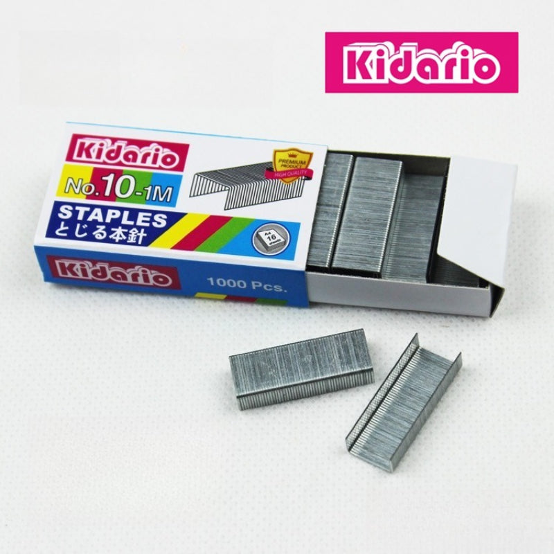 Kidario 10-1M 標準型 10 號訂書釘 - 1000 枚 / 盒，優質耐用