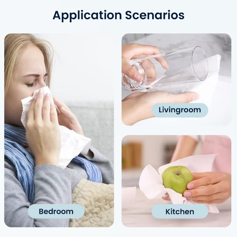 SVAVO AR200C 三層 200 張一次性柔軟面巾紙 - 適用多種場合