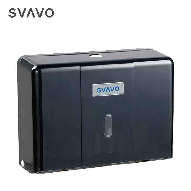 SVAVO V-TH15 壁掛式紙巾架 - 塑料材質 現代風格（16 個 / 箱）
