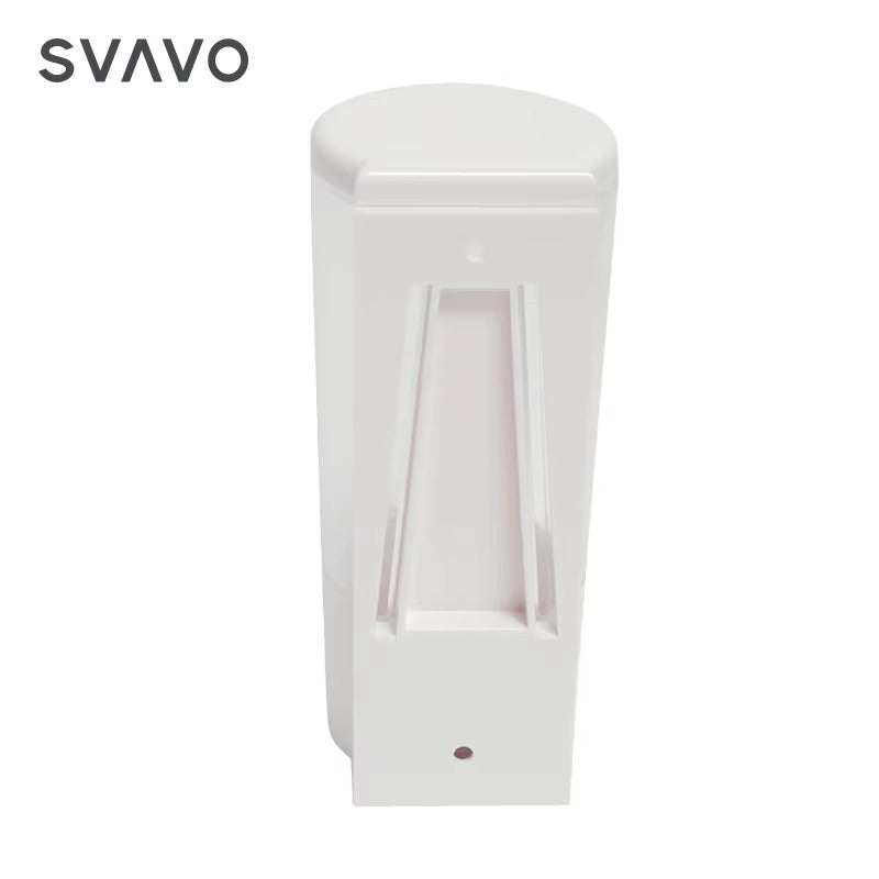 SVAVO V-9101 手動皂液器 - 400ml 壁掛式 底部按壓 白 / 鉻色可選