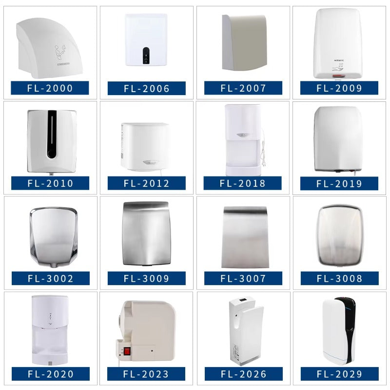 Falin FL-2101A 電動吹風機 - 1200-1600W 多功率可選 直流馬達 集風嘴設計