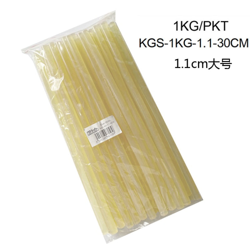 Kidario 熱熔膠條 | KGS-1KG-0.7/1.1-30CM 大小號 1KG / 包 适配熱熔膠槍