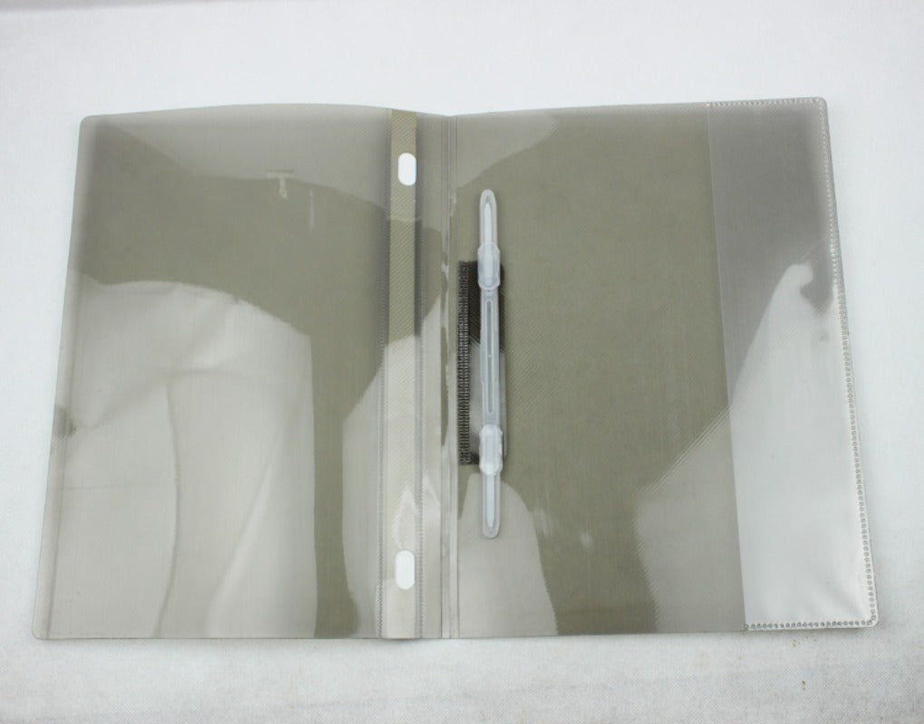 Kidario PVC 加厚文件裝訂夾 KMF907A（A4/310×230mm）2 孔附標籤