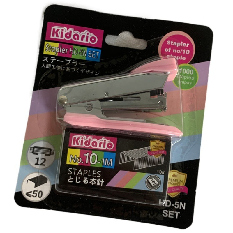 Kidario HD-5N SET 迷你訂書機套裝（配 10 號釘）