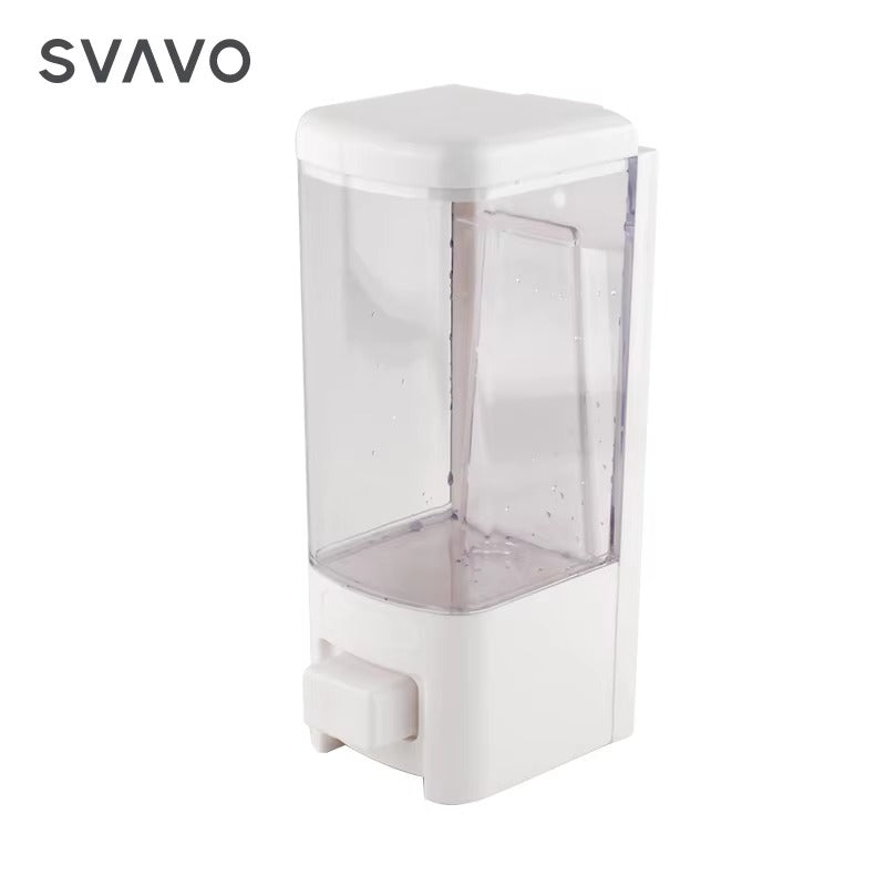 SVAVO V-8101 手動皂液器 - 500ml 壁掛式 酒店及家居適用