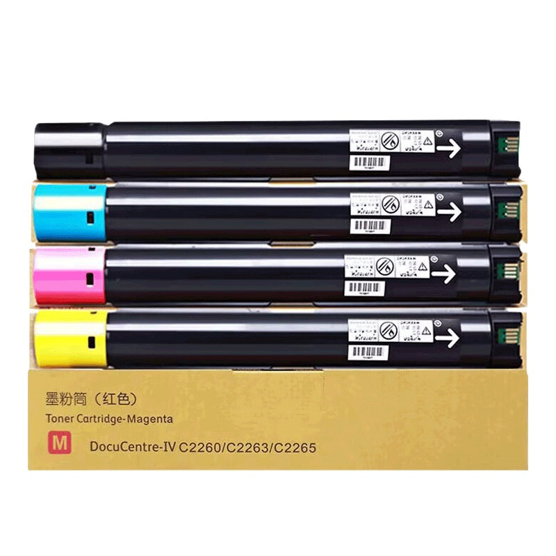 XEROX 優質代用碳粉匣 IV C2260/C2265 | 四代 / 五代機 黑 22K / 彩 15K 四色套裝