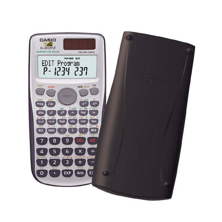 Casio FX-3650PII 學校 / 大學編程計算器 308 功能