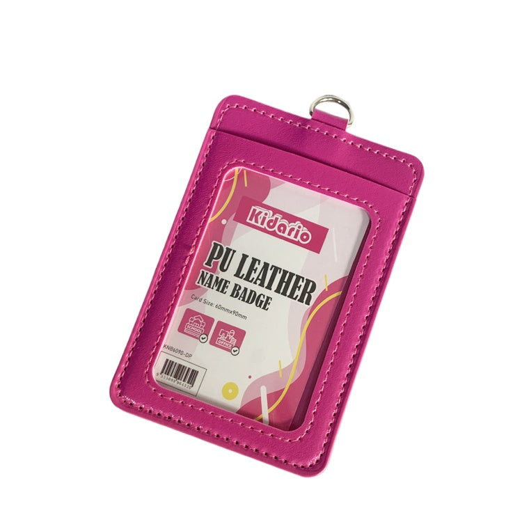 Kidario PU 仿皮卡套 | 雙面可用 60×90mm 證件適用 12 色可選