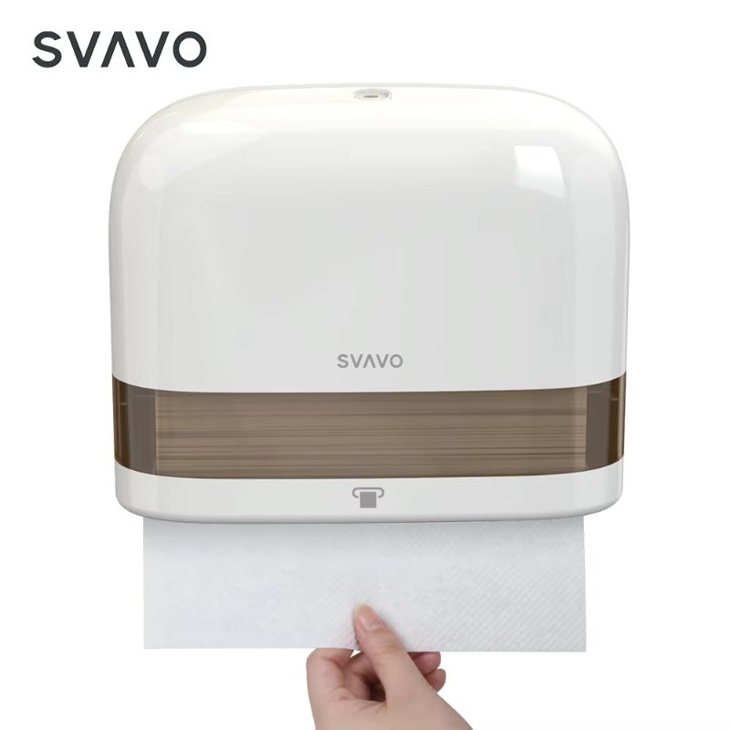 SVAVO ZM-060 壁掛式商用浴室多摺紙巾架 - ABS 材質 現代奢華款 多色可選