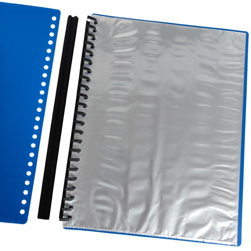 Kidario A4 活頁資料冊 KCH-2321A 23 孔 20 內頁 實色系列 辦公收納冊