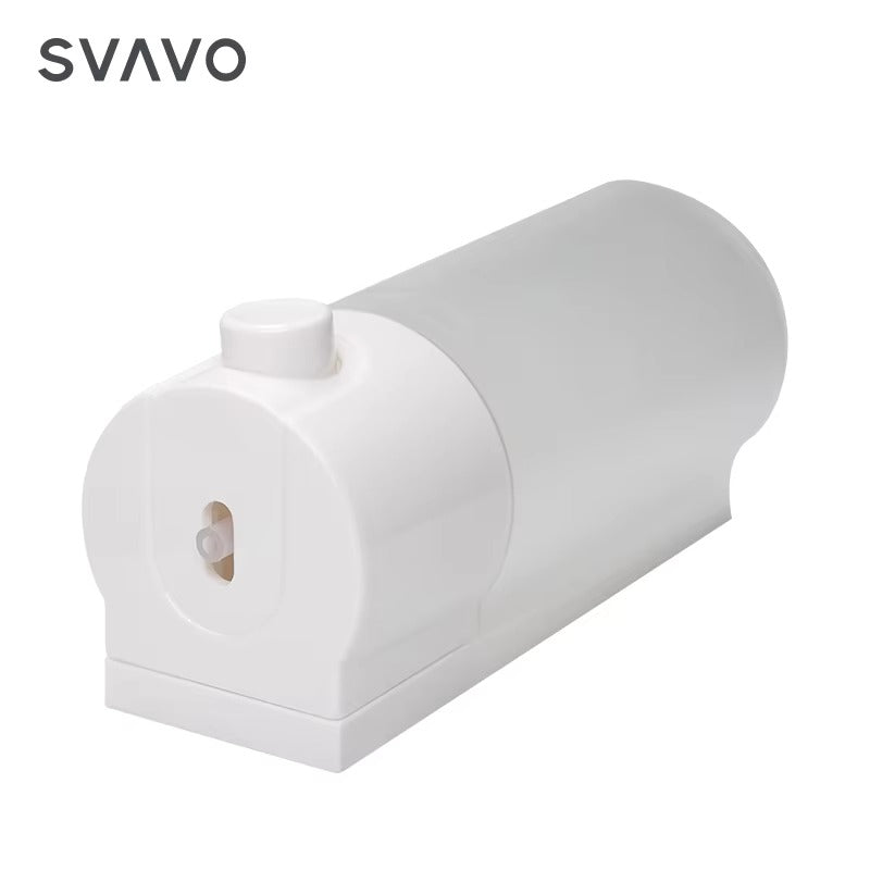 SVAVO V-9101 手動皂液器 - 400ml 壁掛式 底部按壓 白 / 鉻色可選