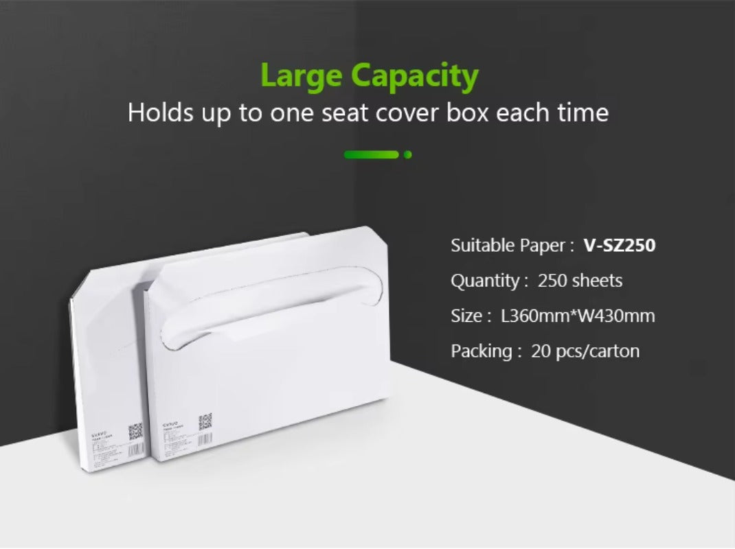 SVAVO VX781 壁掛式紙巾架 - ABS 塑料材質 20 個 / 箱