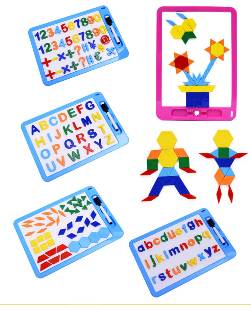 Kidario 磁性數字符號貼 KHN-6007 37 件裝 兒童數學學習教具 3 歲以上適用