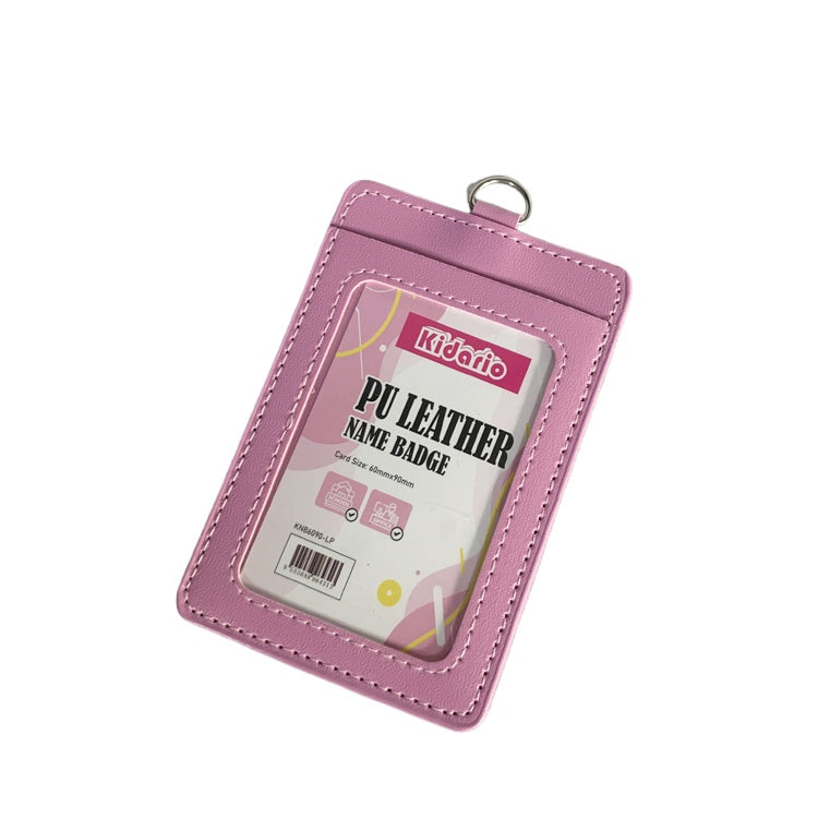 Kidario PU 仿皮卡套 | 雙面可用 60×90mm 證件適用 12 色可選