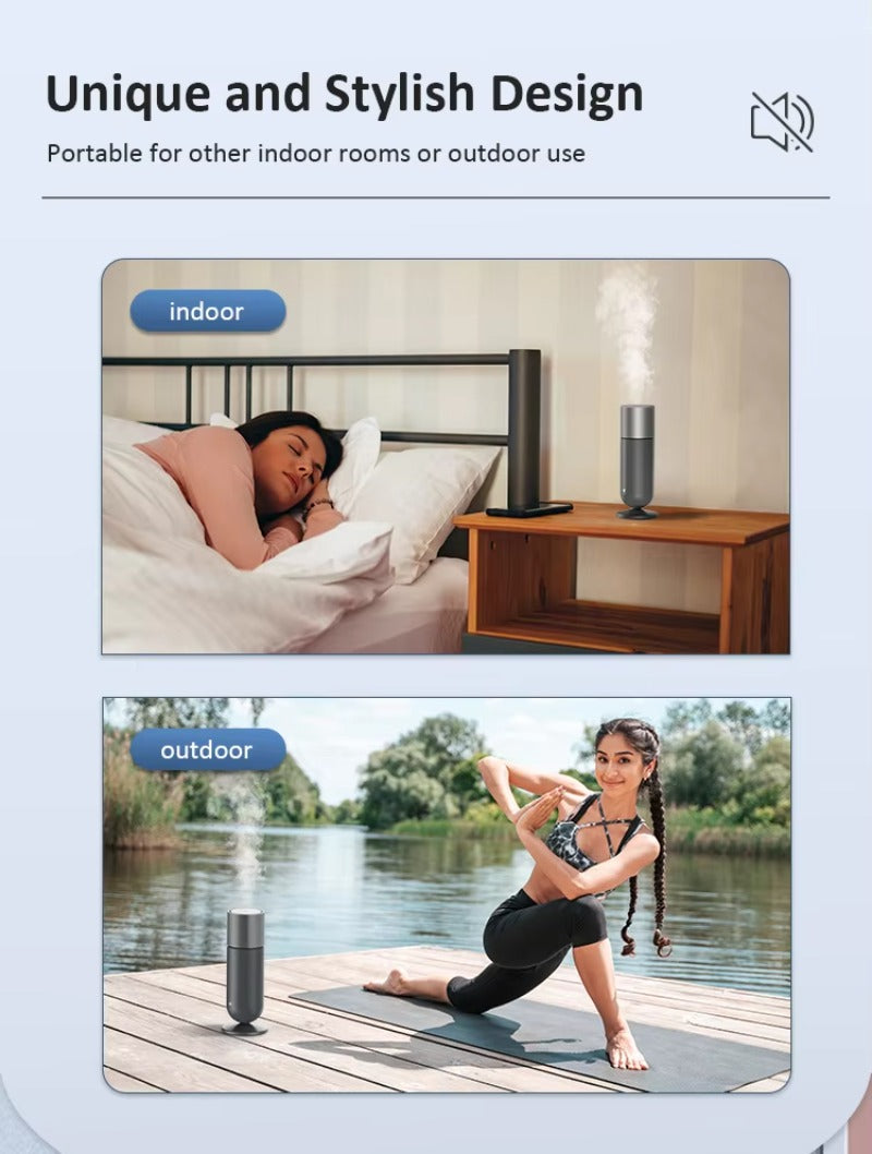 SVAVO PL-151091 桌面式空氣淨化香薰機 - Type-C 供電 觸控 + APP 雙控制 4 色可選