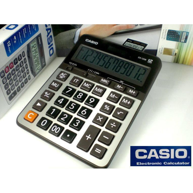 Casio X-120B 貿易商店計算器 12 位