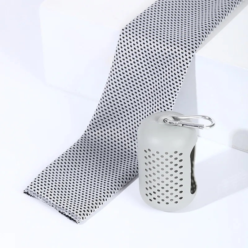 促销定制运动毛巾户外健身凉爽感运动毛巾带标志微纤维运动毛巾定制标志