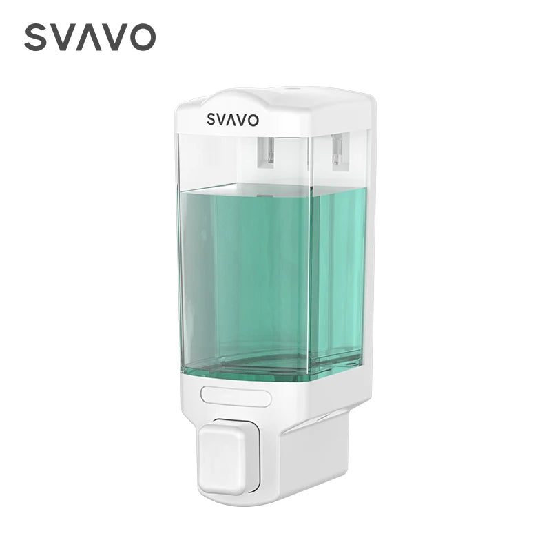 SVAVO V-8123 三格手動皂液器 - 3×480ml 可補充 白 / 鉻 / 客製化色 批發款