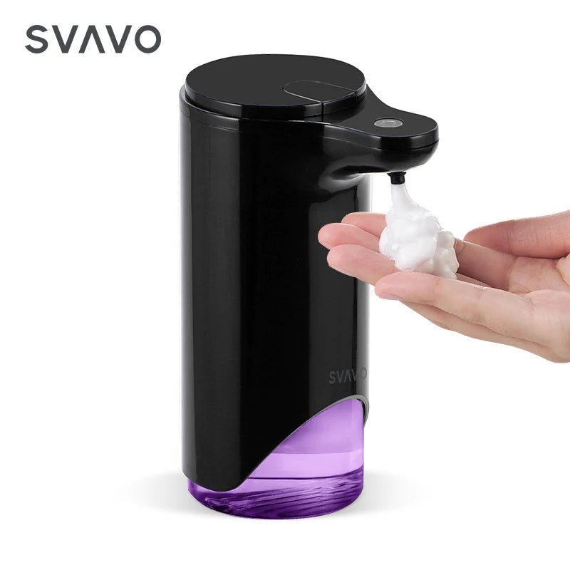 SVAVO V-370 自動泡沫皂液器 - 280ml 免接觸式 黑白兩色可選