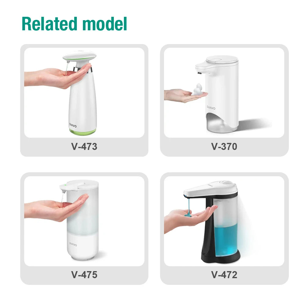 SVAVO V - 470 自動皂液器 - 500ml 多色選擇