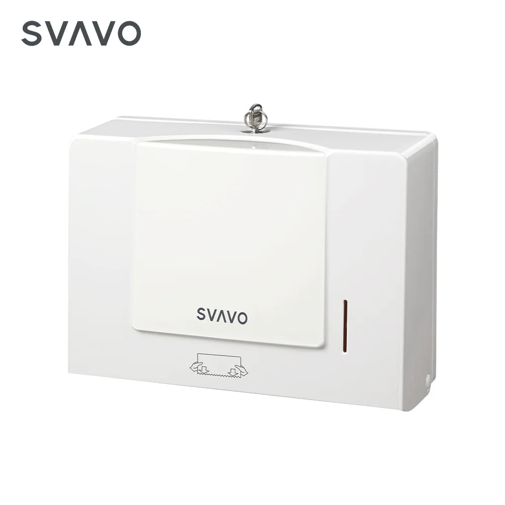 SVAVO VX786 壁掛式紙巾架 - 現代風格 ABS 材質